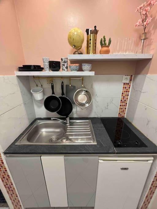 Studio Situe A 5 Min Du Chateau De Versailles Et Stationnement Gratuit Luaran gambar